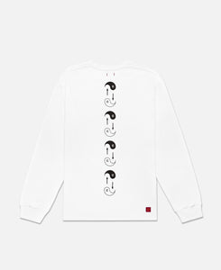 Tai Chi Cycle L/S T-Shirt (White)
