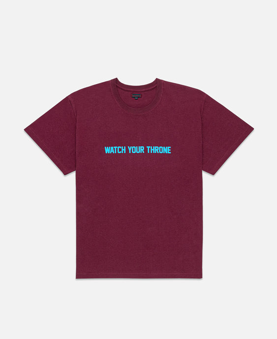 Watch Your Throne T-Shirt (Burgundy)