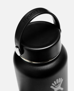 32oz Wide Mouth Water Bottle (Black)