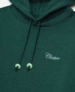CLOTTEE Script Hoodie (Green)