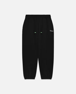 CLOTTEE Script Sweatpants (Black)