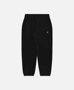 CLOTTEE Script Sweatpants (Black)