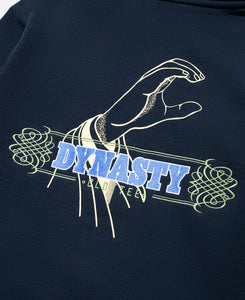 Dynasty Zip Up Hoodie (Navy)