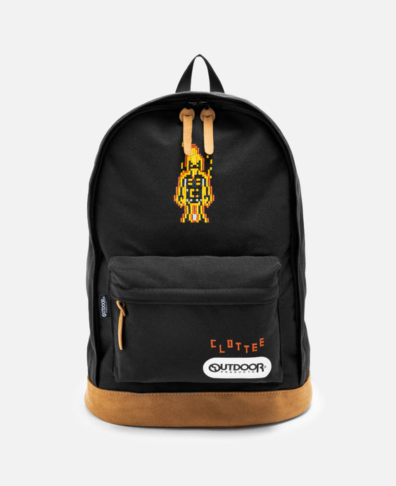 Firey Figure Backpack (Black)