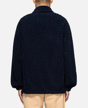 Neck Closure Full Over Jacket (Navy)