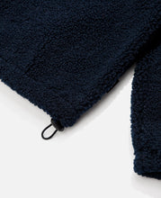 Neck Closure Full Over Jacket (Navy)