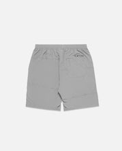Nylon Panel Drawstring Shorts (Grey)