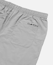 Nylon Panel Drawstring Shorts (Grey)