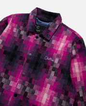 Ombre Check Jacket (Purple)