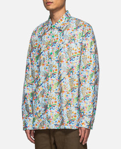 Peacock L/S Shirt (Cream)