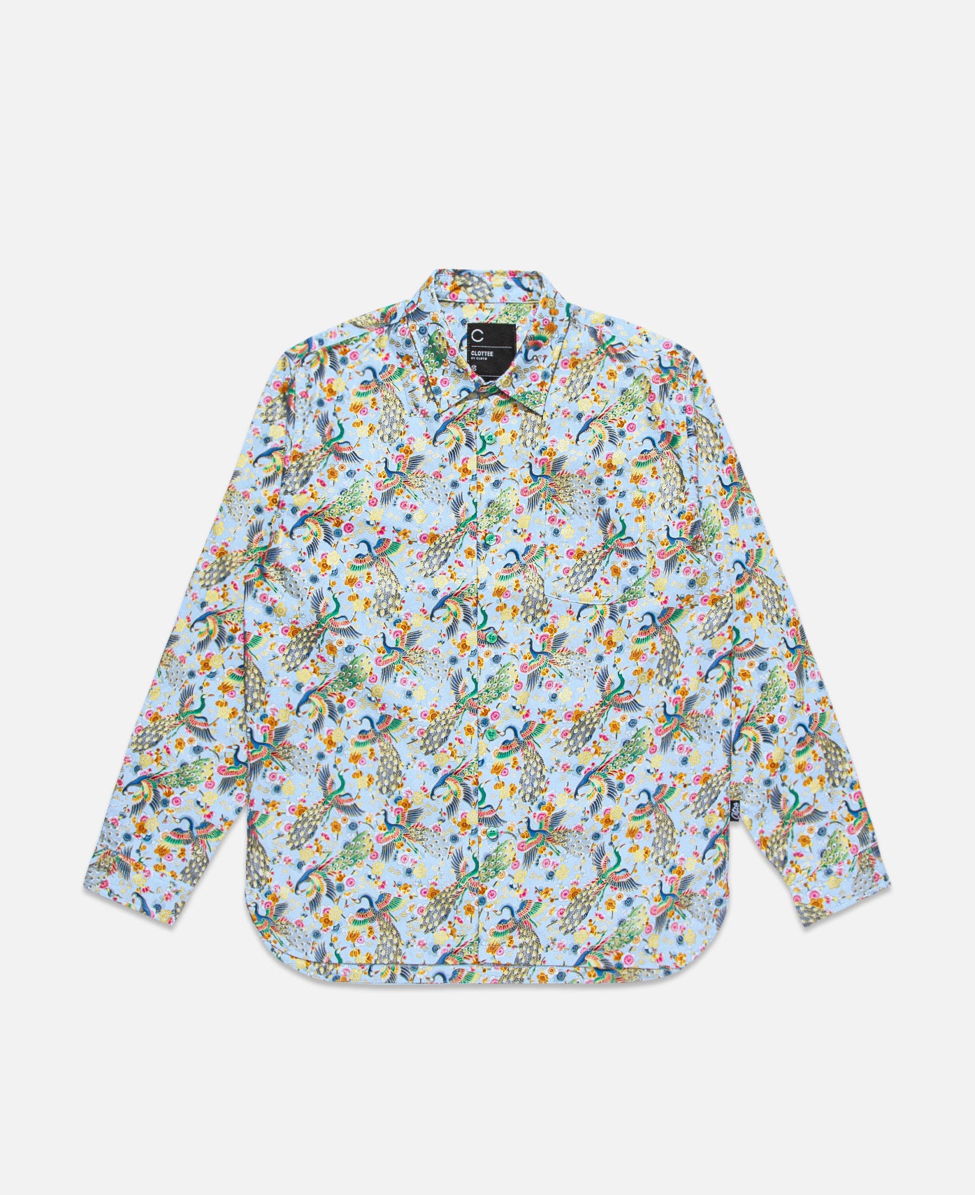 Peacock L/S Shirt (Cream)