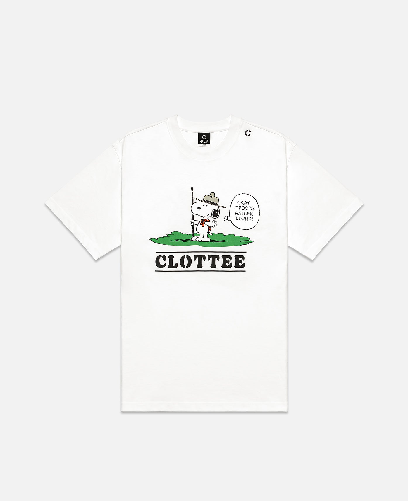 Peanuts Dialogue T-Shirt (White)