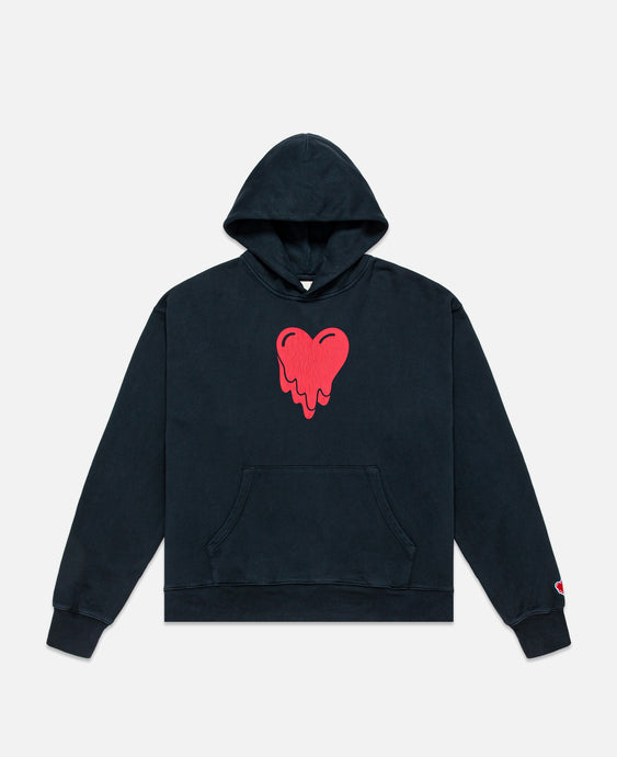 EU Heart Logo Hoodie (Black)