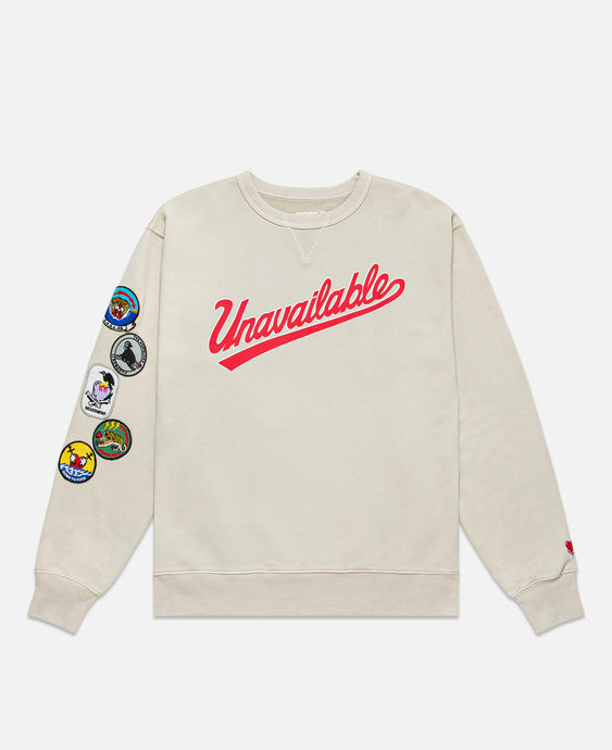 EU Patches Crewneck (Beige)