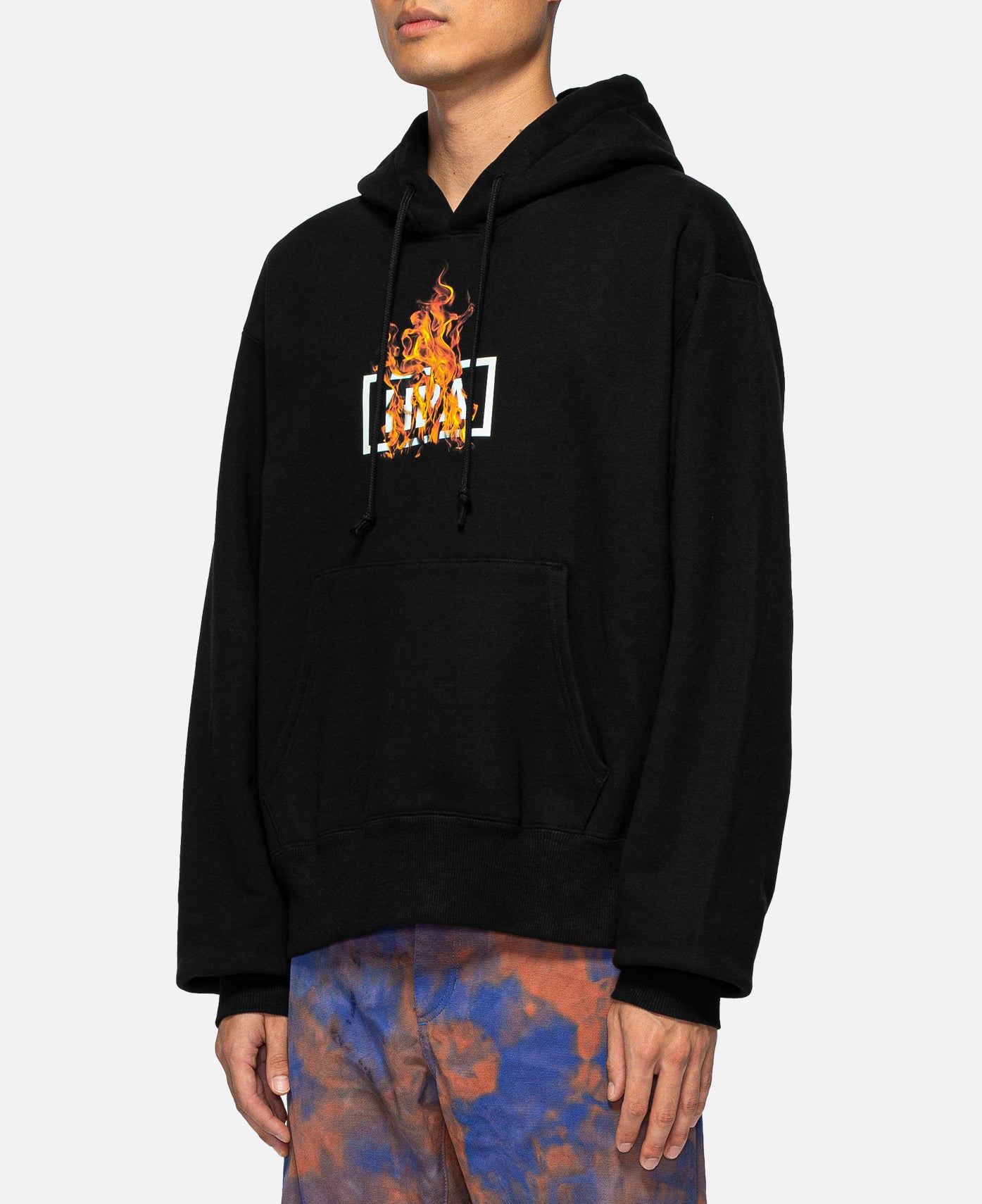 Ablaze Box Logo Hoodie (Black)