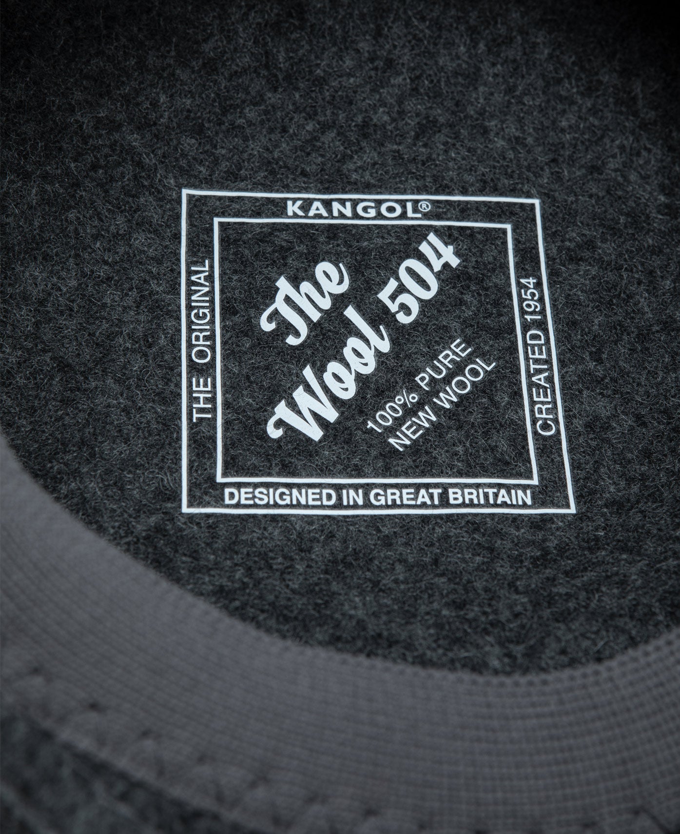 504 Kangol Cap (Grey)