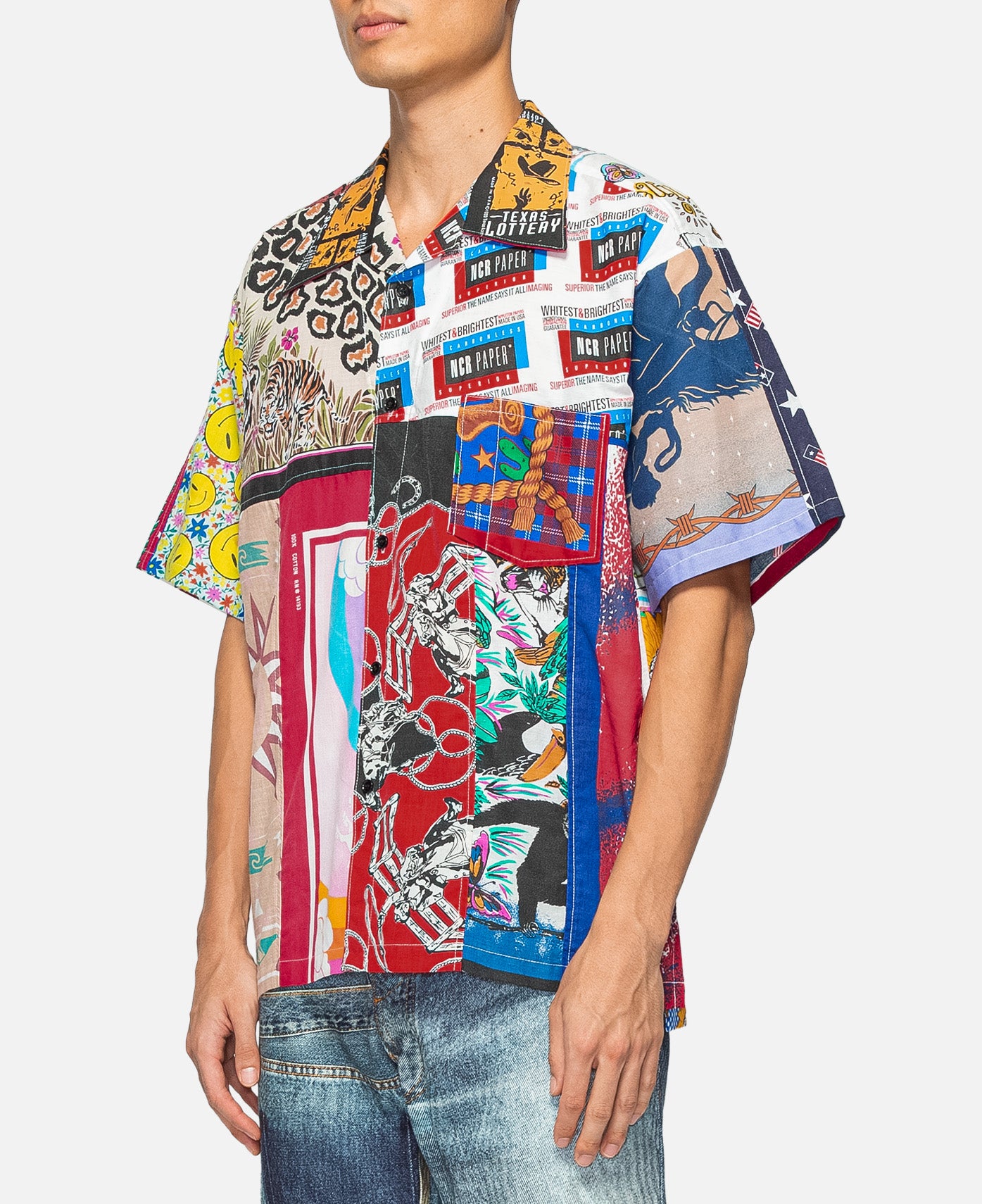 Upcycling Bandana Shirt (Multi)