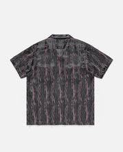 C.O.B. S/S Classic Shirt - Jacquard (Purple)