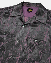 C.O.B. S/S Classic Shirt - Jacquard (Purple)