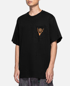 Round Pocket T-shirt (Black)