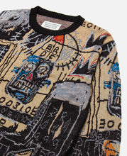Jean-Michel Basquiat Crew Neck Sweater (Type-1) (Multi)